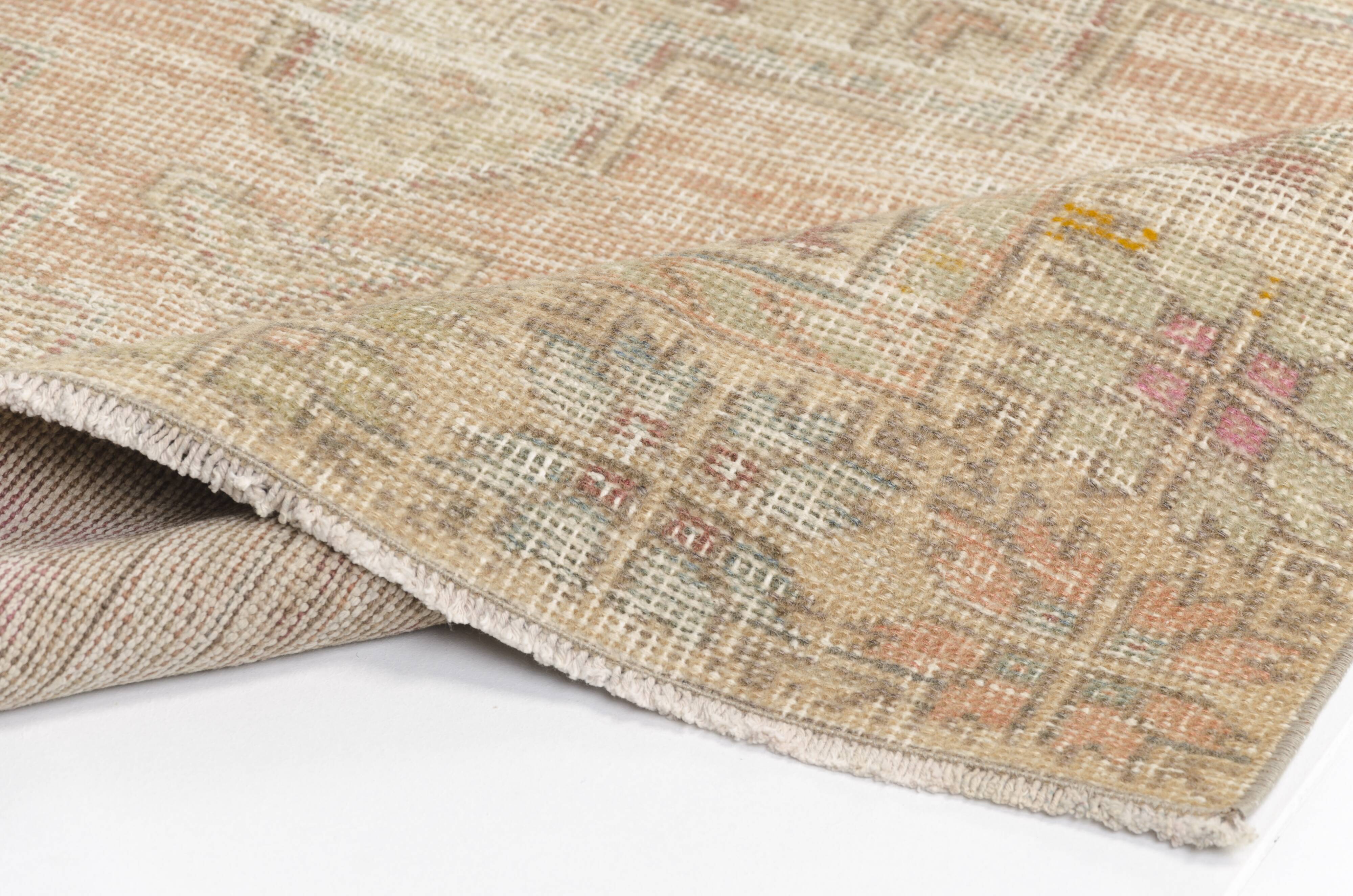 Vintage Anatolian Wool Carpet