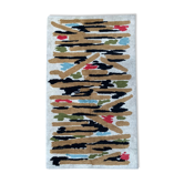 Tapis design années 60 Jacques Borker 160x270 cm