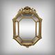 Miroir à parcloses, style Louis XV – Milieu XIXe