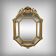 Mirror with parcloses, Louis XV style – Mid 19th century