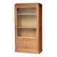Armoire vitrée parisienne Art déco en bois fruitier