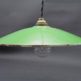 Enamelled sheet metal suspension