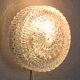 Montage encastré ou applique en verre coupé années 60 mid century modern germany