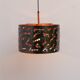 Brutalist copper pendant lamp from Boréns, 1970s