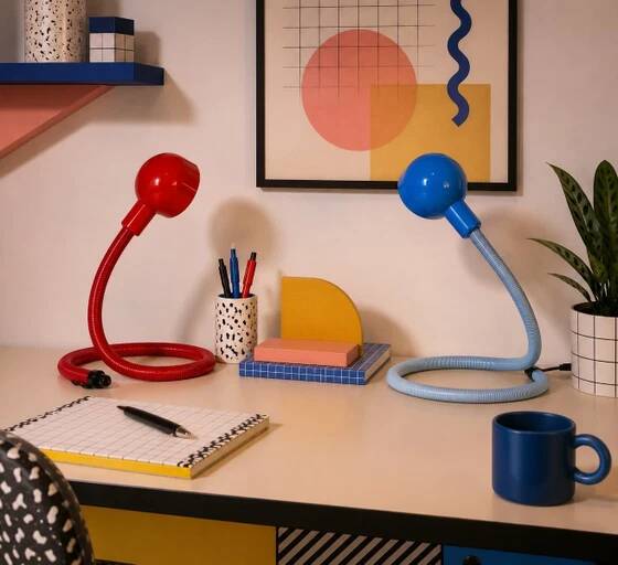 Lampe serpent 1980