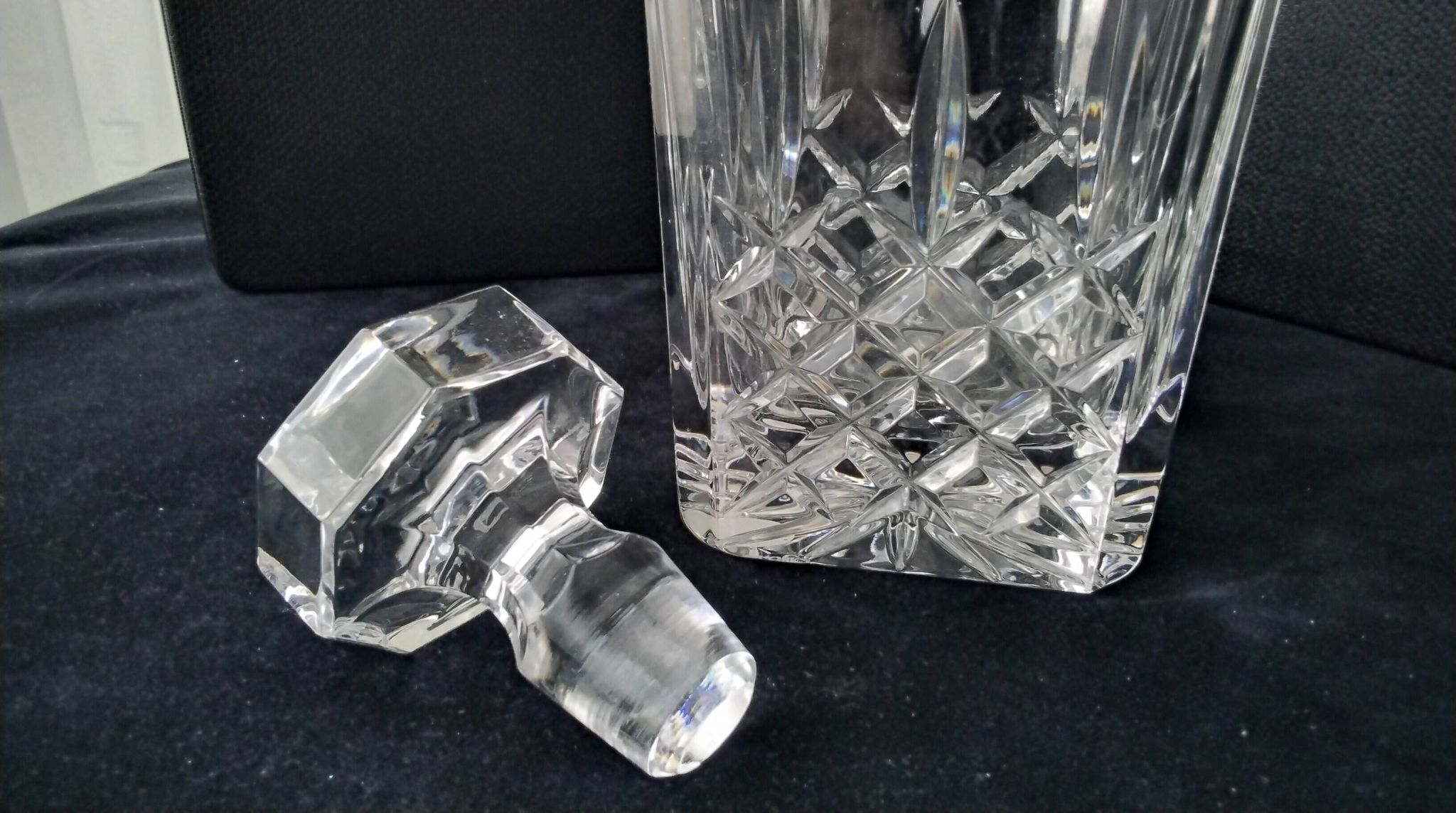 Carafe à whisky en Cristal Cartier Gilles