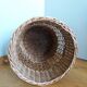 Wicker laundry basket