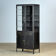 Polished iron medical cabinet, 1950s
