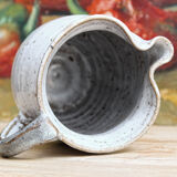 Pair of glazed terracotta pitchers