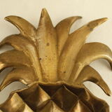 Vide poche vintage ananas en laiton