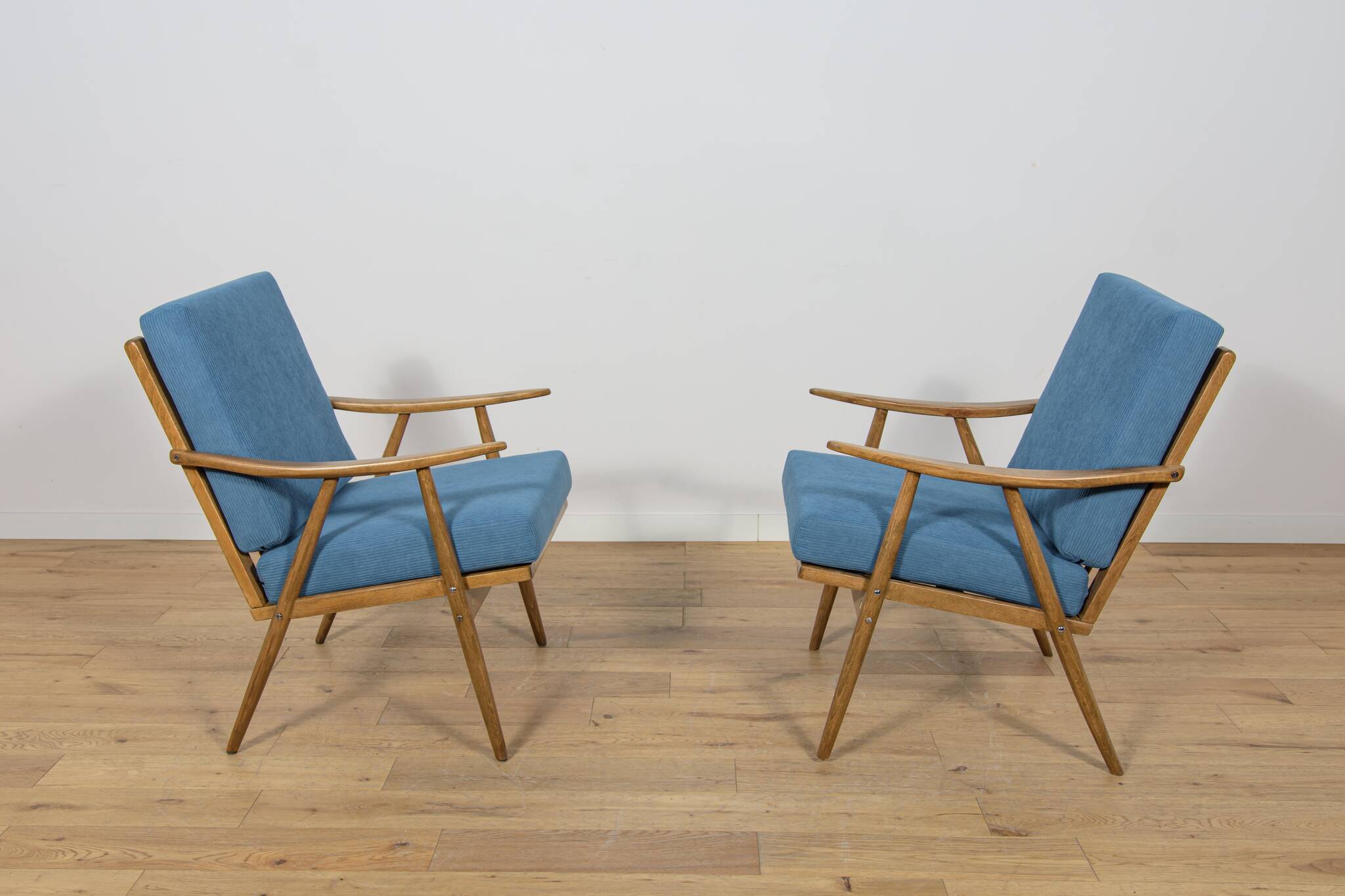 Mid-Century Modern Armchairs from Ton, Czechoslovak, Poland, 1960s.