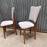 Set of 2 vintage Scandinavian chairs
