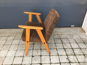 Pair of vintage Scandinavian armchairs from the 60s