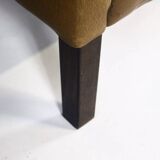 1970s brown leather sofa by Vejen Polstermøbelfabrik