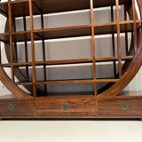 Bibliothèque en teck Asiatique vintage