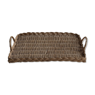 Wicker tray