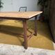 Table de ferme plateau Brut