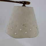 1970s italian brass pendant light