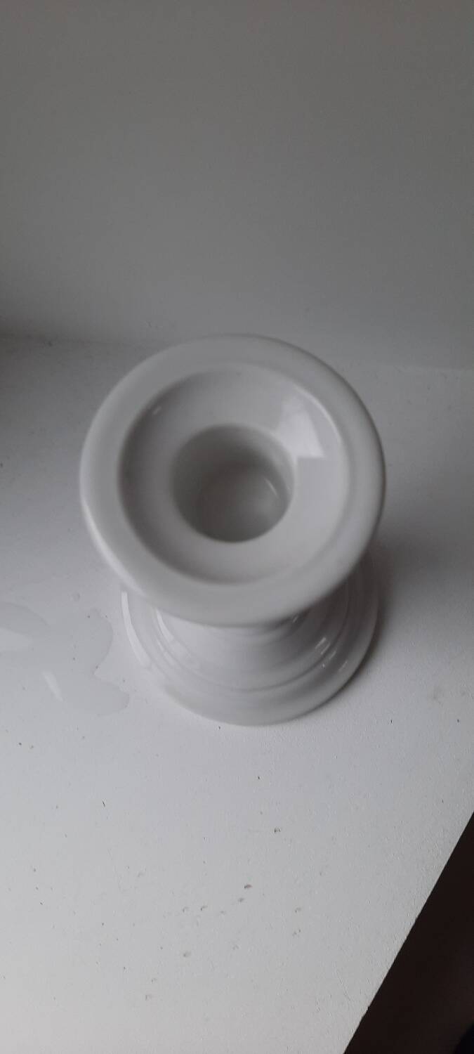 Bougeoir blanc