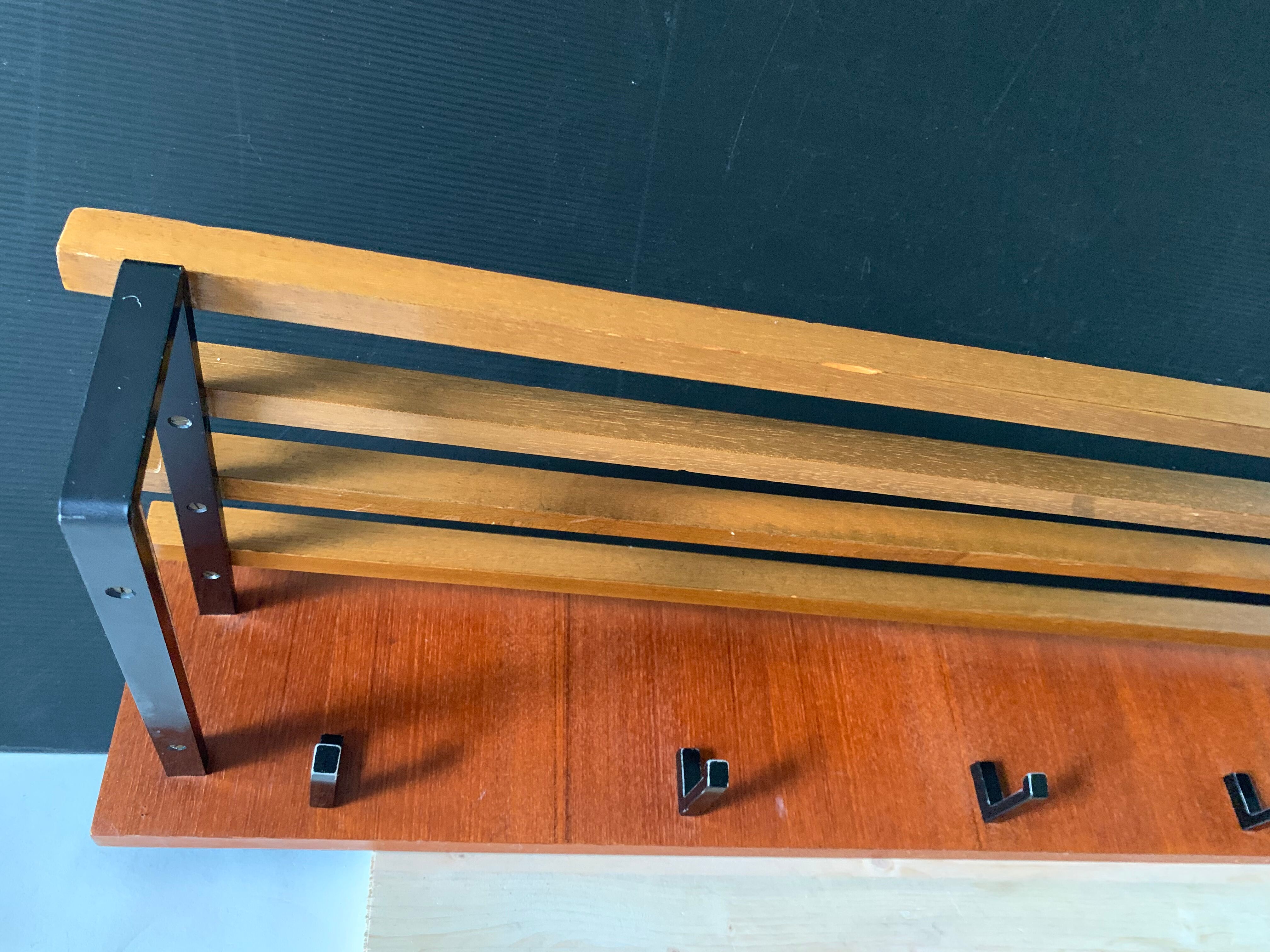 Scandinavian wall rack