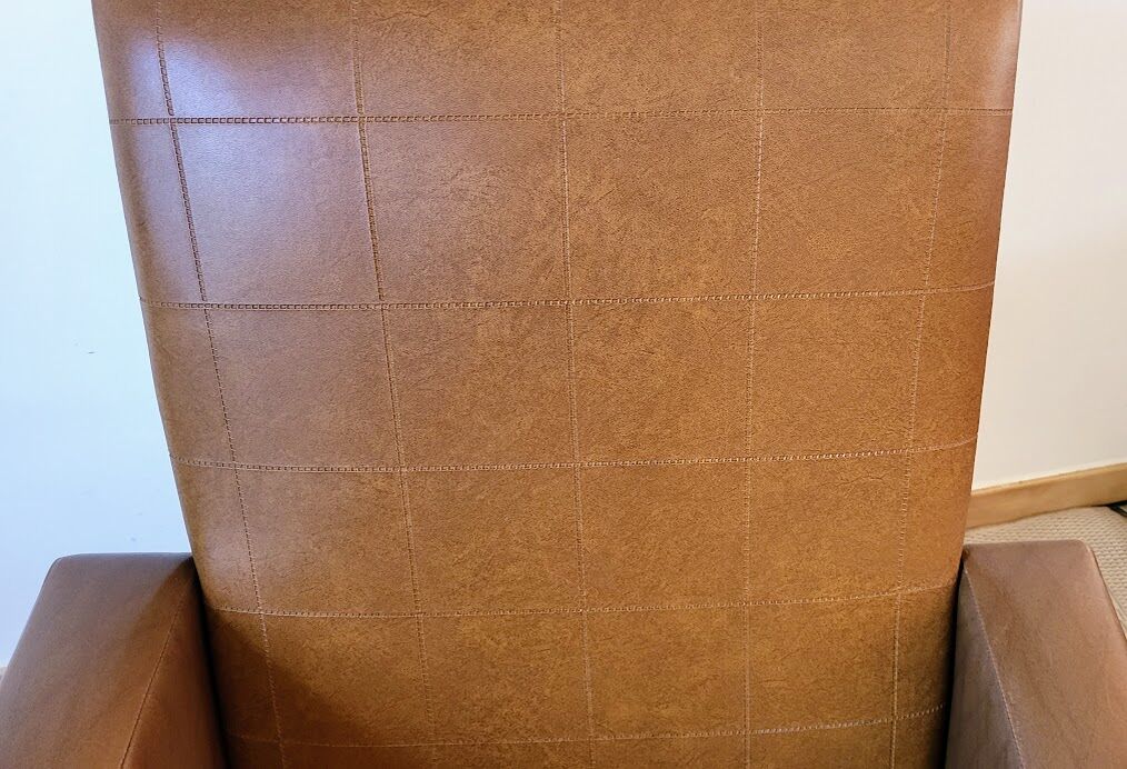 Vintage skai armchair