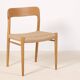 8x Niels O. Møller Model 75 in Oak, 1960s Denmark