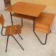 Bureau et chaise enfant vintage