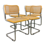 4 chairs B32 of Marcel Breuer