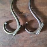 Pair of bronze hooks