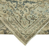 Handmade oriental unique 1980s 267 cm x 338 cm