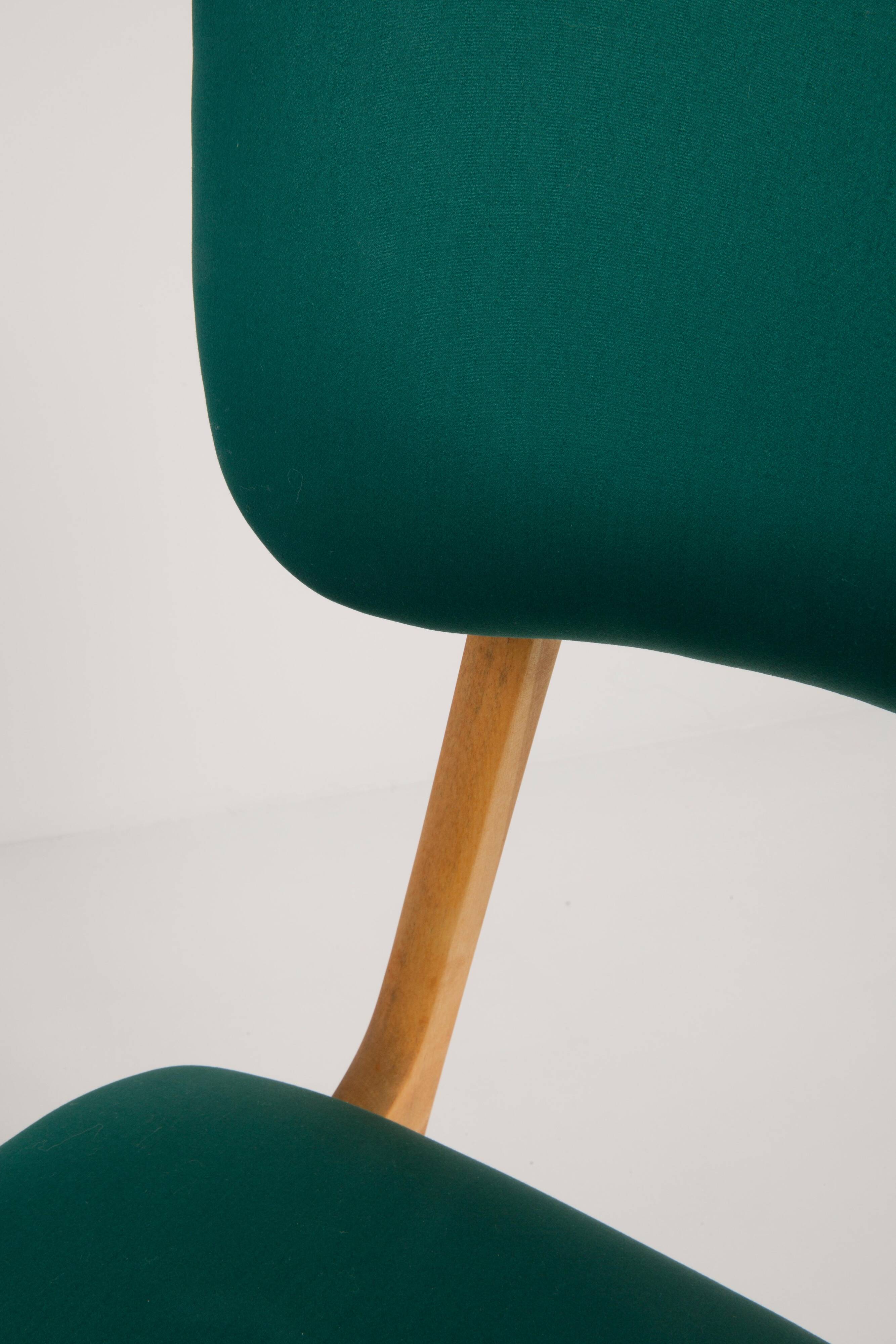 Green chair Dedar Tabularasa from the 20th century, 1960s.