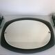 Veca mirror and 2 matching Veca wall lights made in Italy.