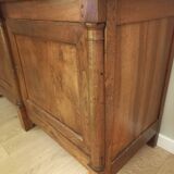 Very Empire half-column XIX century low sideboard