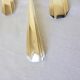 6 Christofle Art Deco Style Silver Plated Soup Spoons 2106255
