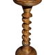 Twisted Rattan Column from the 60s Italy