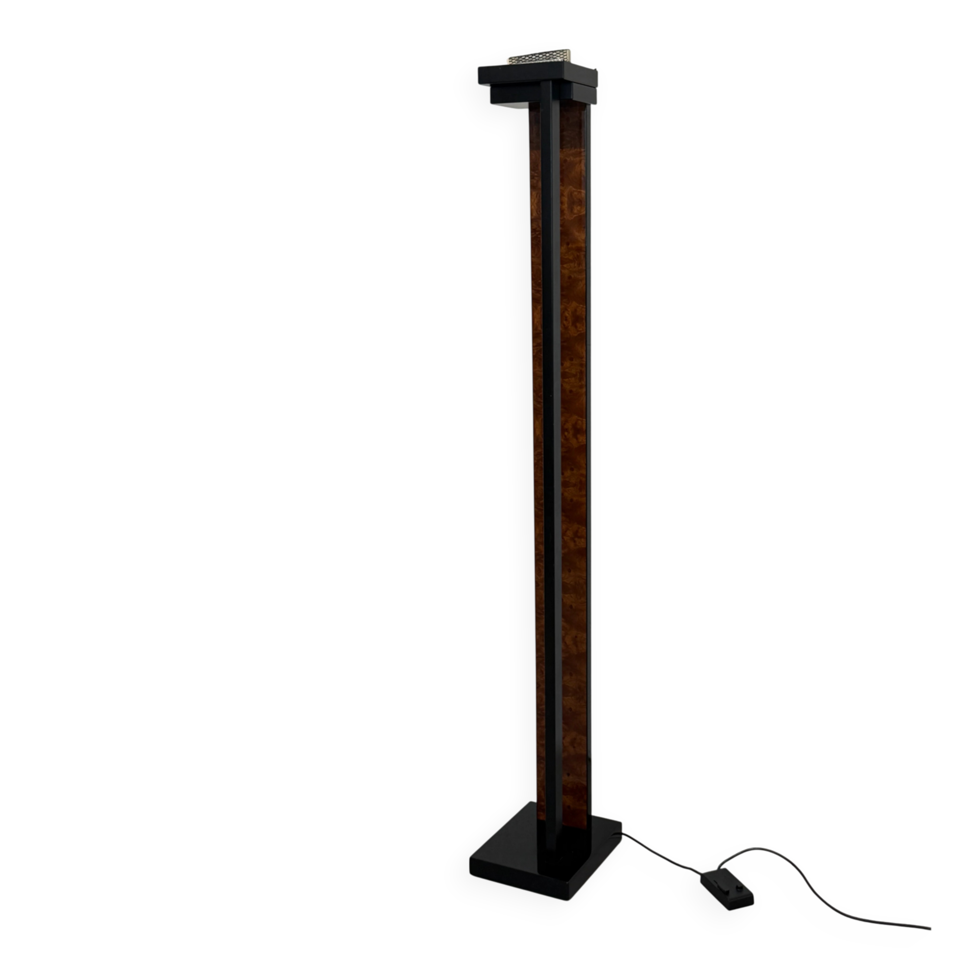 Vintage designer floor lamp signed Paul Michel, 1980s.