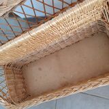 Rattan bench