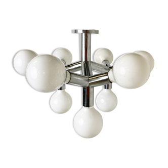 Atomic Ceiling Lamp by J.T. Kalmar, 1970s