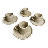 Niderviller stoneware coffee cups