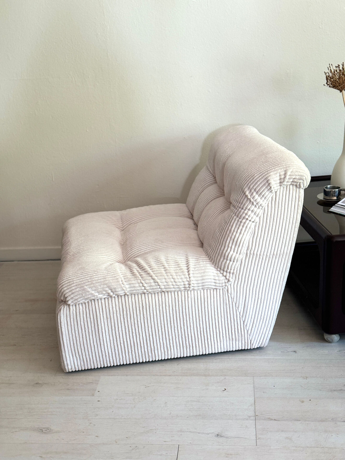 Vintage lounge chair modular seat 1970