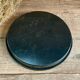Black metal tray