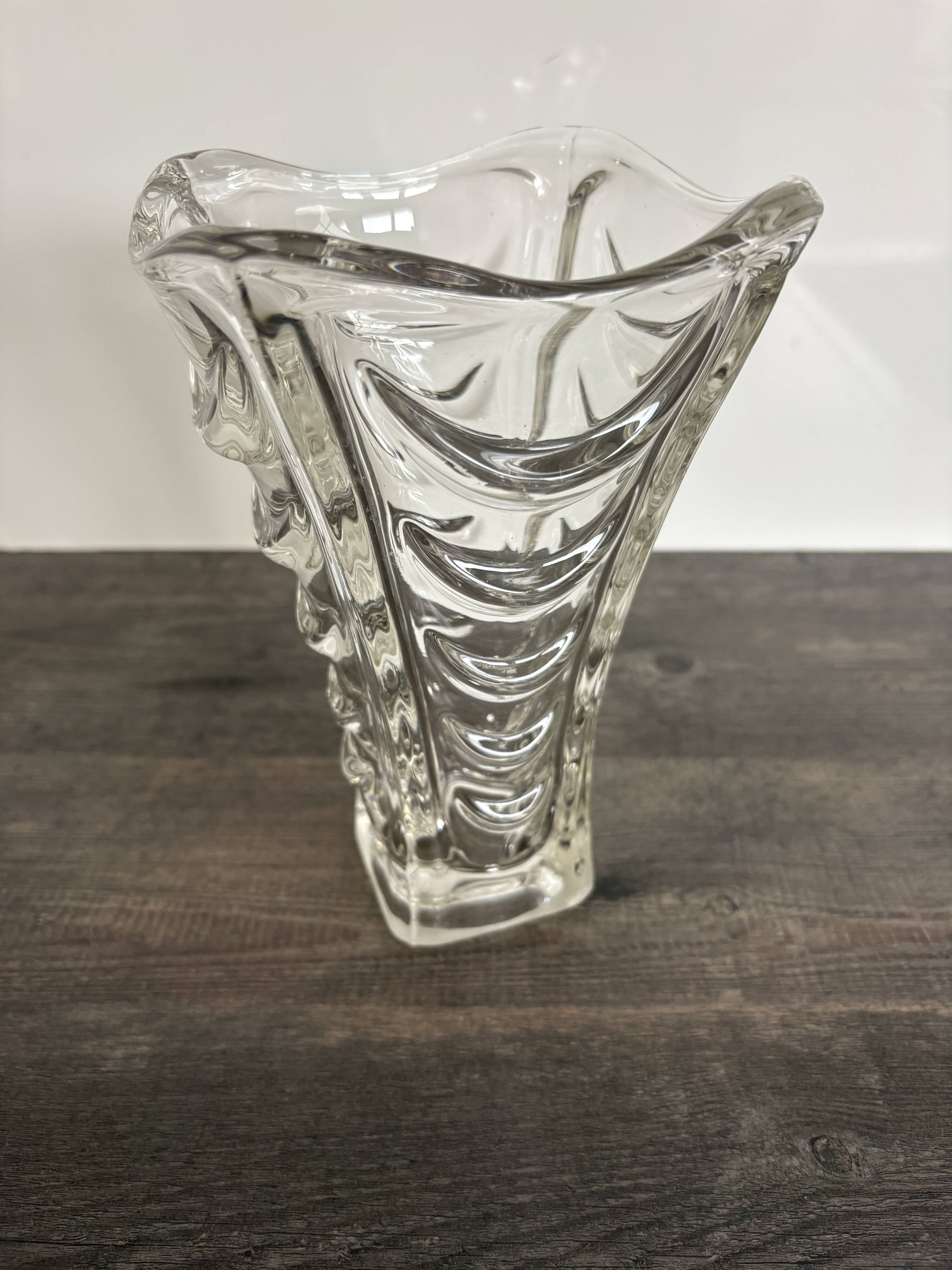 Vintage vase V. Hanuš - Heřmanova Huť, Czechoslovakia