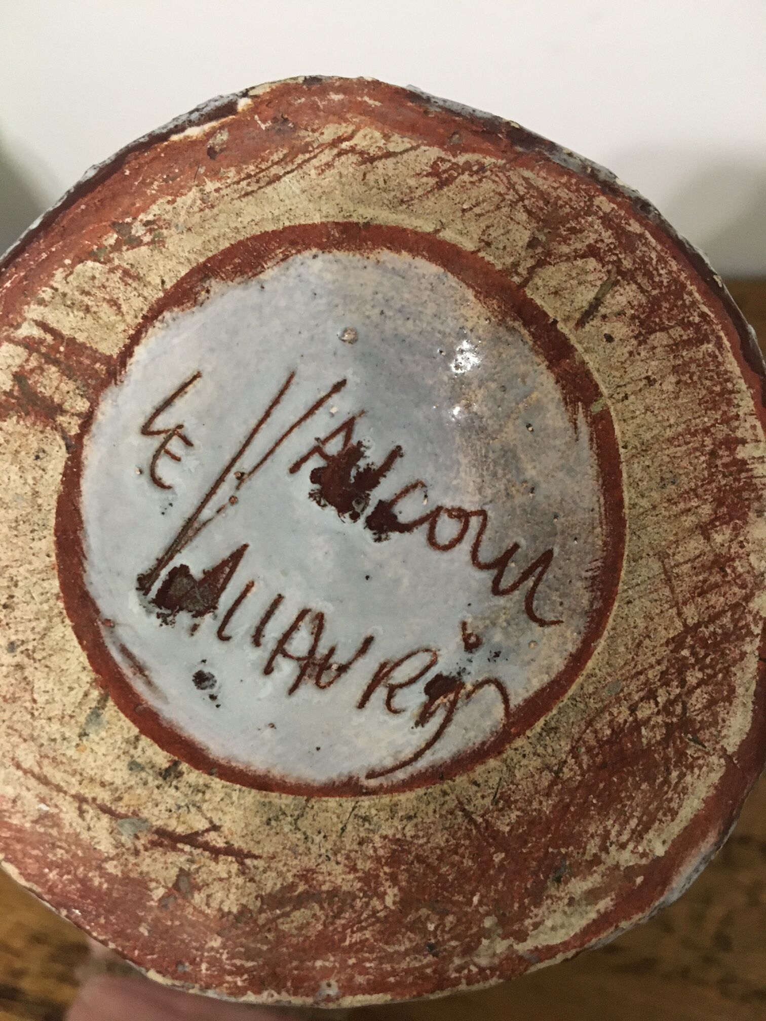 Vallauris ceramic vase Le Vaucour