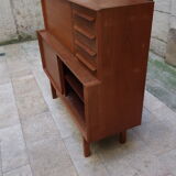High sideboard of the 60s in teak