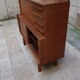 High sideboard of the 60s in teak