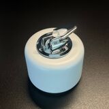 White ceramic smoking set by Revelli, Italy 1970