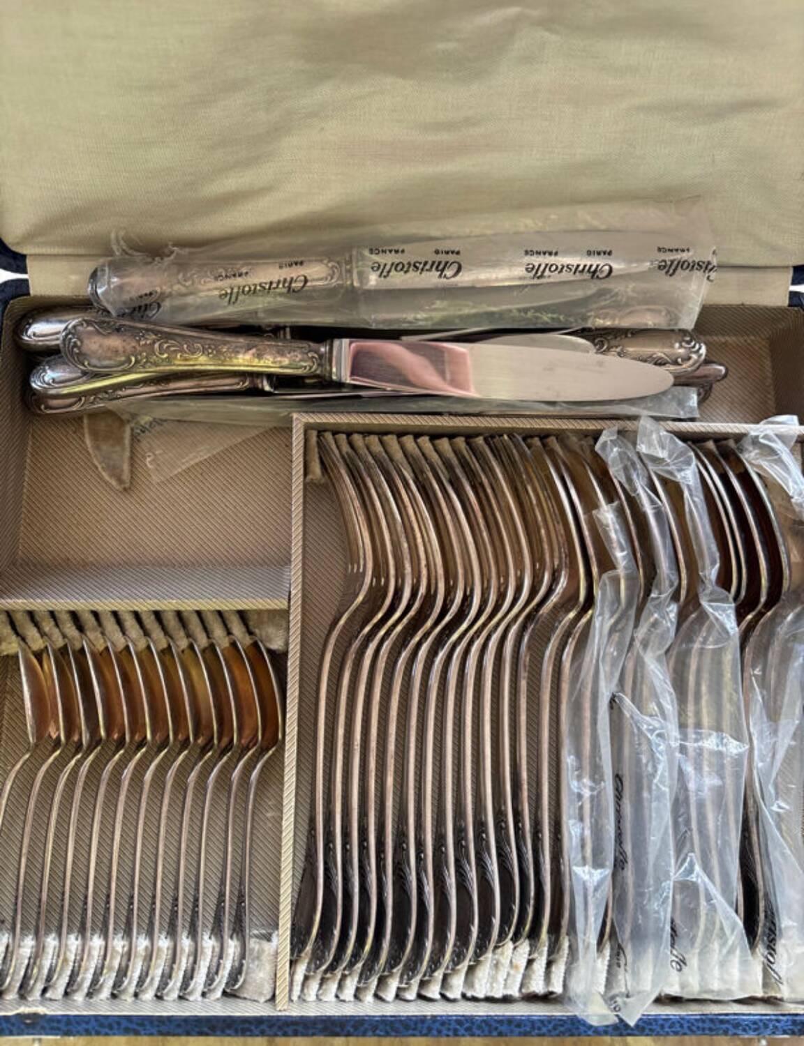 Christofle Marly 48-piece cutlery set