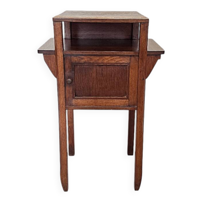 Cabinet en chêne Arts et Métiers français, début des années 1900