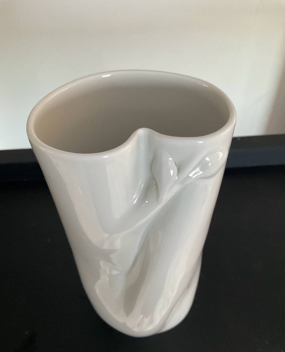 Ludwig Zepner vase for Meissen porcelain from the 60s