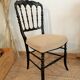 Chair Napoleon III period 19th.